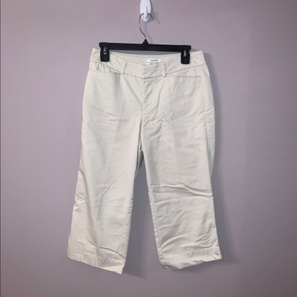 Off-white dockers middle rice curvy pants size 4 women's